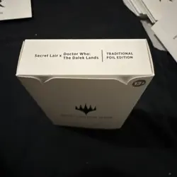 Secret Lair MTG Doctor Who The Dalek Lands Foil Edition Magic Gathering Sealed - Image 1