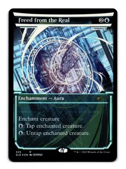 MTG Freed from the Real (425) - Neon Ink Foil, NM-Mint, English Secret Lair Drop - Image 1