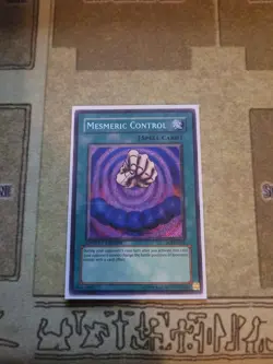 YUGIOH MESMERIC CONTROL SOI-ENSE4 SECRET LIMITED EDITION NM - Image 1