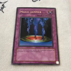 Yu-Gi-Oh! TCG Magic Jammer Metal Raiders MRD-EN128 Unlimited Ultra Rare Trap - Image 1