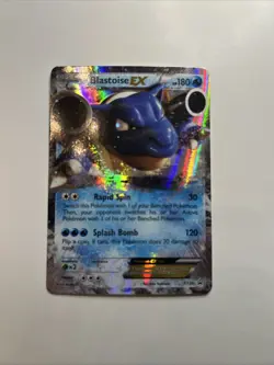 Pokemon TCG Blastoise EX XY30 Promo Card - Image 1