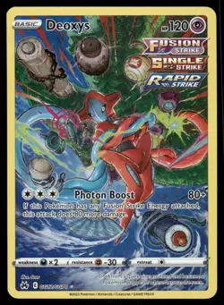 Pokemon Cards Deoxys GG12/GG70 Crown Zenith Galarian Gallery Holo *eBay Live* - Image 1