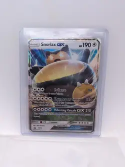 Snorlax-GX SM05 Black Star Promo - Holo Ultra Rare - Pokemon Card LP - Image 1