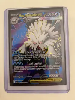 Pokemon Mega Evolution Abomasnow ex Ultra Rare 157/132 Card - Image 1