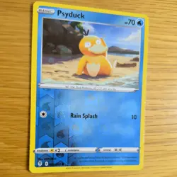 PSYDUCK 024/203 POKEMON CARD (EVOLVING SKIES SET) REVERSE HOLO - Image 3