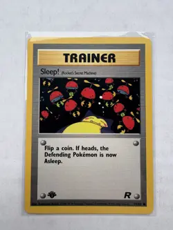 Pokemon Sleep! (Rocket's Secret Machine) 79/82 Common 1st Edition Card NM-NP - Image 1