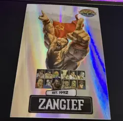 Zangief - PSA Magazine Exclusive Promo - Street Fighter 2 Champion Edition Card - Image 1