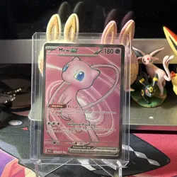 Mew EX Scarlet & Violet 151 Card 193/165 Near Mint NM Condition - Image 1
