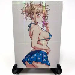 My Hero Academia Himiko Toga Sexy Bikini Anime Waifu Girl Goddess Story Art Card - Image 2