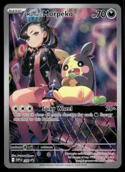 Pokemon Cards Marnie's Morpeko 206 Scarlet & Violet Promo *eBay Live* - Image 1