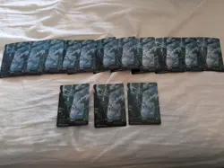 Edge of Eternity Full Art Borderless Basic Land Lot 72 Cards Total - Image 3