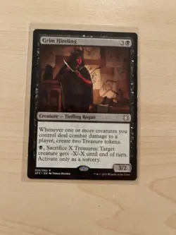 MTG Grim Hireling, Adventures of the Forgotten Realms Commander - Image 1