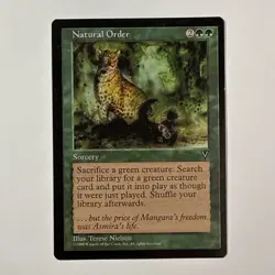 Natural Order - Visions - MTG Magic the Gathering - MP - Image 1