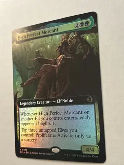 High Perfect Morcant FOIL Extended Art 373 Lorwyn Eclipsed ECL MTG Rare Unplayed - Image 2