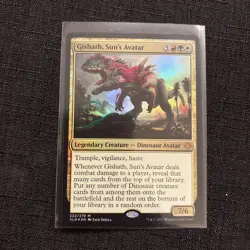Gishath, Sun's Avatar - Ixalan - Foil - MTG - Image 1