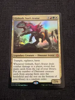 Gishath, Sun's Avatar - Ixalan - Foil - MTG - Image 3