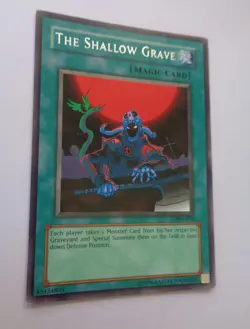The Shallow Grave PSV-036 (Rare, Unlimited, Moderately Played / MP) Yugioh - Image 1