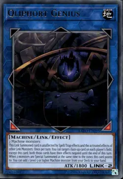 Qliphort Genius Rare EXFO-EN095 Yu-Gi-Oh! - Image 1
