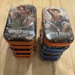 One Piece ts-02 Vol. 2 Mini tins OP-13 Lot Of 10 New Factory Sealed - Image 3