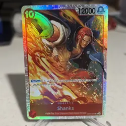 Shanks OP06-007 - One Piece TCG - SR NM English Near-Mint Super Rare Foil - Image 1