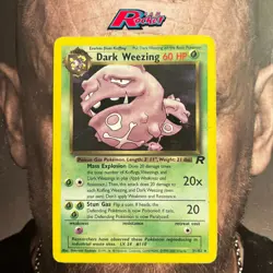 Pokemon Team Rocket Dark Weezing 31/82 Non-Holo Card - Image 1