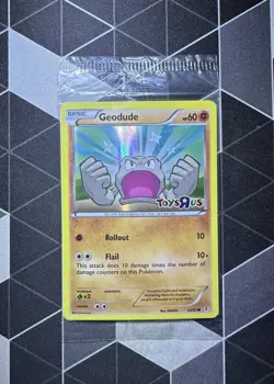Geodude 43/83 Toys R Us STAMPED Promo [SEALED] Generations HOLO - Pokemon Card - Image 1