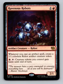 Ravenous Robots R Teenage Mutant Ninja Turtles 106 NM - Image 1