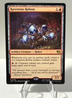 Ravenous Robots R Teenage Mutant Ninja Turtles 106 NM - Image 1