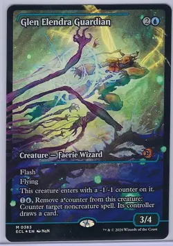 Glen Elendra Guardian (0383) (Showcase) Lorwyn Eclipsed Foil - Image 1