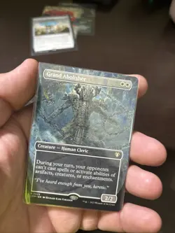 Grand Abolisher (Borderless) Commander Masters Regular - Image 1