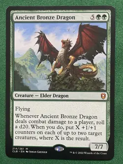 Ancient Bronze Dragon Commander Legends: Battle for Baldur's Gate Regular - Image 1