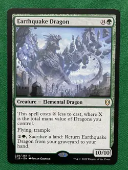 Earthquake Dragon R Commander Legends: Battle for Baldur's Gate 228 NM - Image 1