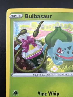 Bulbasaur SWSH231 Pokemon Go Sword & Shield Black Star Promo Cosmos Holo - Image 4