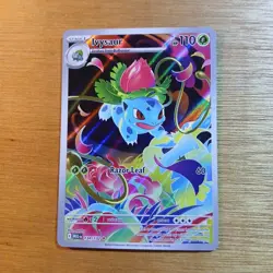 Pokemon TCG Ivysaur 134/132 Mega Evolution Illustration Rare Fullart Holo - Image 1