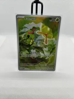 Pokemon TCG: Caterpie 172/165 Illustration Rare Scarlet & Violet 151 NM/M - Image 1