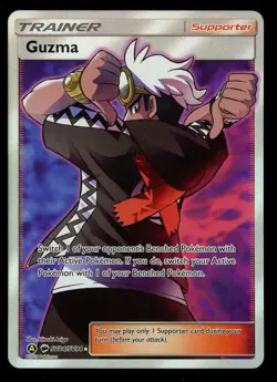 Pokemon Guzma SV84/SV94 Sun & Moon Hidden Fates Shiny Vault Near Mint - Image 1
