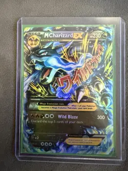Pokemon M Charizard EX 69/106 Flashfire Ultra Rare Mega Holo English - Image 1