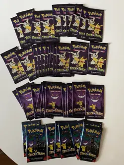 42 Pokemon TCG Trick or Trade Booster Packs 2022 2023 2024 Halloween Promo - Image 1