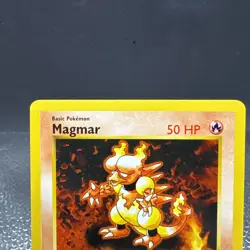 Pokemon TCG WOTC Shadowless Base Set Magmar 36/102 Uncommon MP - Image 3