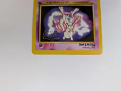 1999 Pokemon Mewtwo Movie Promo non-holo - Image 5
