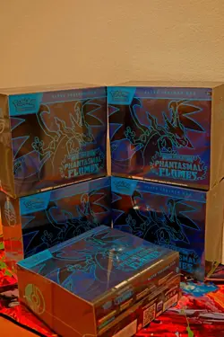 Pokemon Phantasmal Flames Elite Trainer Box Set of 5 - SEALED - Image 3