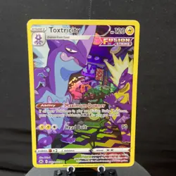 Pokemon Toxtricity Ultra Rare Holo Crown Zenith: Galarian Gallery GG09/GG70 NM - Image 1