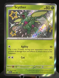 Pokemon TCG - Scyther 95/91 - SV: Paldean Fates - Near Mint - Image 1