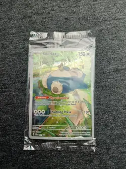 Pokemon TCG Snorlax SVP 051 Scarlet & Violet 151 Black Star Promo (SEALED) - Image 3
