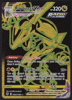 Pokemon Rayquaza VMAX TG29/TG30 Full Art Silver Tempest - Image 1