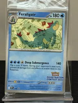 Pokemon Illustration Contest 2024 SVP Black Star Promo Set of 3 NM SEALED - Image 1