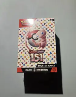 Pokemon Scarlet Violet 151 Booster Bundle 6-Pack, Factory-Sealed - Image 1