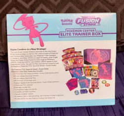Pokemon Center Fusion Strike Elite Trainer Box ETB Sealed PC Exclusive - Image 2