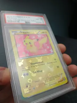 PSA 8 Pikachu RC7/RC25 Legendary Treasures: Radiant Collection Holo Pokemon TCG - Image 3