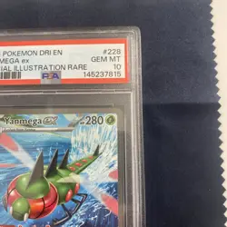 Pokemon PSA 10 Gem Mint Destined Rivals SIR Yanmega EX 228/182 - Image 3